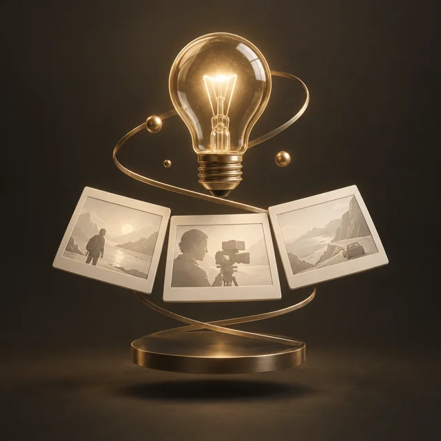 Ampoule et storyboard : construire le concept